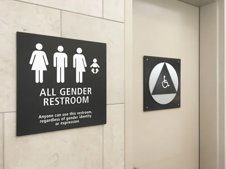 Is it legal to install a window in a gender-neutral toilet: protecting rights or violating privacy?